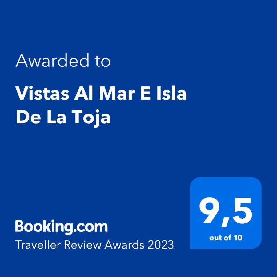 오그로브 Vistas Al Mar E Isla De La Toja 아파트 외부 사진