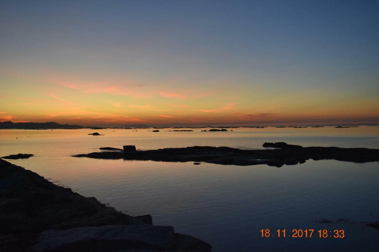 오그로브 Vistas Al Mar E Isla De La Toja 아파트 외부 사진